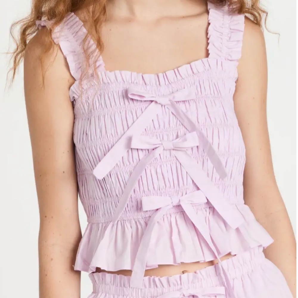 English Factory Tied Detail Top